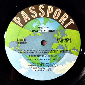 LP Capability Brown: Voice