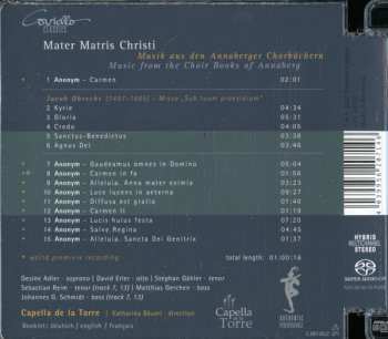 SACD Capella De La Torre: Mater Matris Christi | Musik aus den Annaberger Chorbüchern