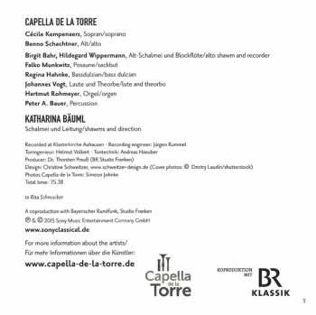 CD Capella De La Torre: Water Music (Tales Of Nymphs And Sirens)