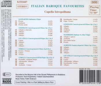CD Capella Istropolitana: Italian Baroque Favourites