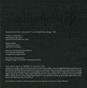 CD Capilla Ardiente: Solve Et Coagula