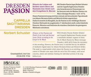 2CD Cappella Sagittariana Dresden: Dresden Passion