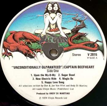 LP Captain Beefheart: Unconditionally Guaranteed