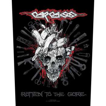 Merch Carcass: Décoration arrière Rotten To The Gore
