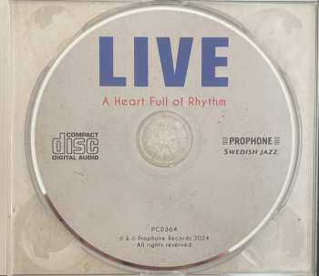 CD Carin Lundin: Live: A Heart Full Of Rhythm