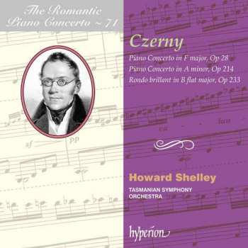 Album Howard Shelley: Piano Concerto In F Major/Piano Concerto In A Major/Rondo Brilliant