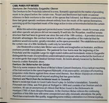 CD Paul Hindemith: Overtures / Symphonic Metamorphoses On Themes Of Carl Maria Von Weber