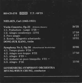 CD Göteborgs Symfoniker: Symphony No.5 ✽ Violin Concerto