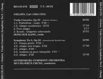 CD Göteborgs Symfoniker: Symphony No.5 ✽ Violin Concerto
