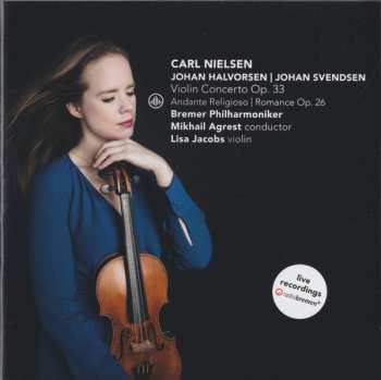 CD Carl Nielsen: Violin Concerto Op. 33 | Andante Religioso | Romance Op. 26