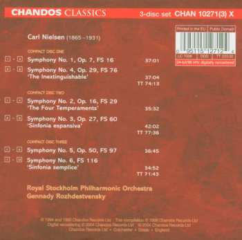 3CD Gennadi Rozhdestvensky: Symphonies