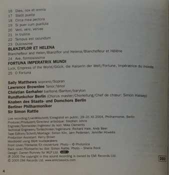 CD Berliner Philharmoniker: Carmina Burana