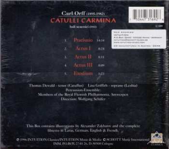 CD Carl Orff: Catulli Carmina - Ludi Seaenici