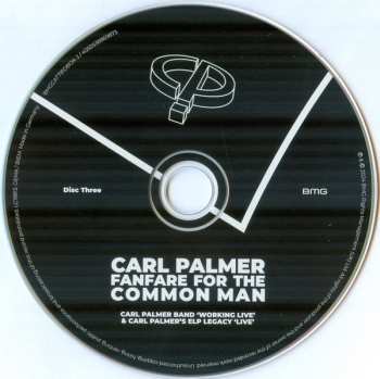 3CD/Coffret/Blu-ray Carl Palmer: Fanfare For The Common Man