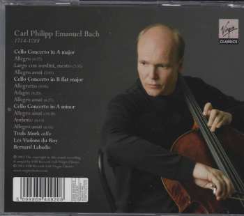 CD Carl Philipp Emanuel Bach: Cello Concertos