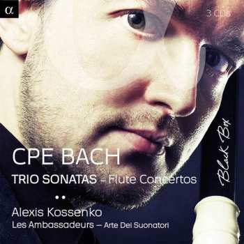3CD/Coffret Carl Philipp Emanuel Bach: Trio sonatas - Flute Concertos