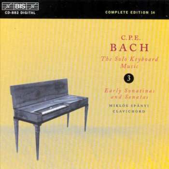 Album Carl Philipp Emanuel Bach: Early Sonatinas and Sonatas