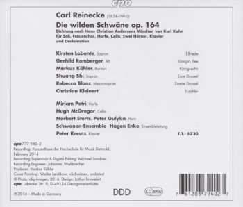 CD Carl Reinecke: Die Wilden Schwäne