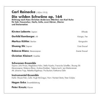 CD Carl Reinecke: Die Wilden Schwäne