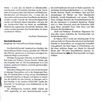 2CD Carl Reinecke: Complete String Quartets