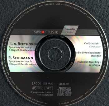 CD Robert Schumann: Symphony No. 7 / Symphony No. 2