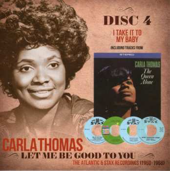 4CD/Coffret Carla Thomas: Let Me Be Good To You (The Atlantic & Stax Recordings 1960-1968)
