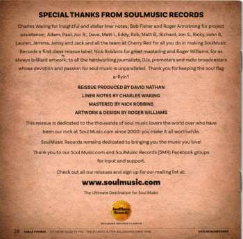 4CD/Coffret Carla Thomas: Let Me Be Good To You (The Atlantic & Stax Recordings 1960-1968)