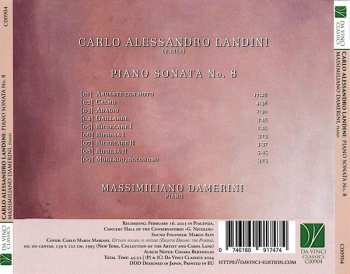 CD Massimiliano Damerini: Piano Sonata No. 8