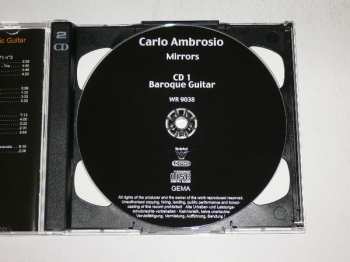 2CD Carlo Ambrosio: Mirrors - Baroque And Romantic Guitar