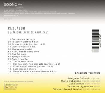 CD Carlo Gesualdo: Quatrième Livre De Madrigaux DIGI