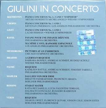 11CD/Coffret Carlo Maria Giulini: Giulini In Concerto
