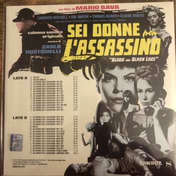 LP Carlo Rustichelli: Sei Donne Per L'Assassino LTD | CLR
