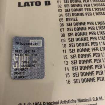 LP Carlo Rustichelli: Sei Donne Per L'Assassino LTD | CLR