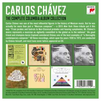 7CD/Coffret Carlos Chávez: The Complete Columbia Album Collection
