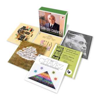 7CD/Coffret Carlos Chávez: The Complete Columbia Album Collection