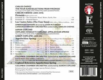 SACD The London Symphony Orchestra: The Four Suns / Selections From Pirámide & Appalachian Spring