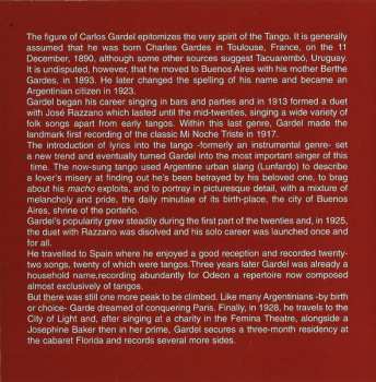 CD Carlos Gardel: Master Of Tango