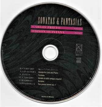 CD Carlos Prieto: Sonatas & Fantasías