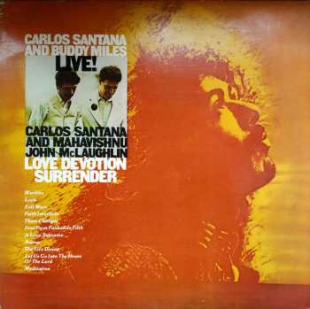 2LP Carlos Santana: Live! / Love Devotion Surrender