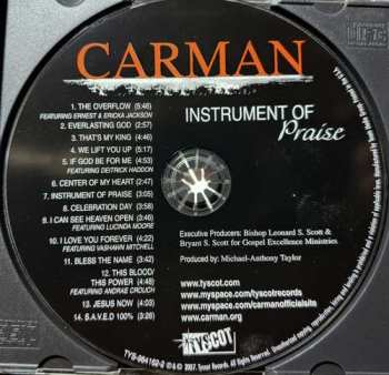 CD Carman: Instrument Of Praise