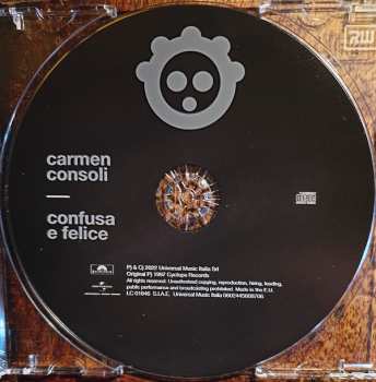 LP/CD Carmen Consoli: Confusa E Felice LTD