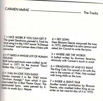 CD Carmen McRae: Velvet Soul