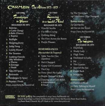 3CD/Coffret Carmen: The Albums 1973-1975