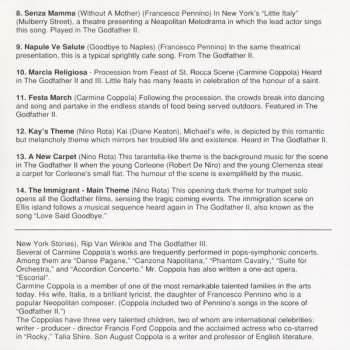 CD Carmine Coppola: The Godfather Suite (Music Featured In The Godfather Trilogy)