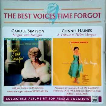 Album Connie Haines: Singin' And Swingin' / Sings A Tribute To Helen Morgan