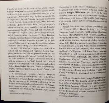 SACD Carolyn Sampson: A Verlaine Songbook