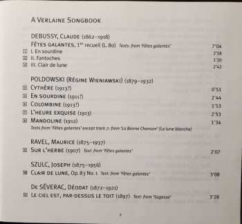 SACD Carolyn Sampson: A Verlaine Songbook