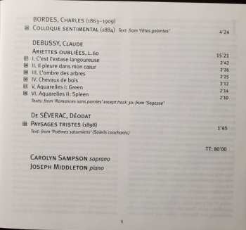 SACD Carolyn Sampson: A Verlaine Songbook