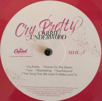 LP Carrie Underwood: Cry Pretty CLR