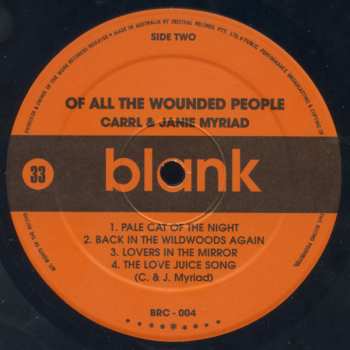LP Carrl & Janie Myriad: Of All The Wounded People...